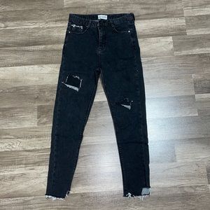 Black skinny jeans